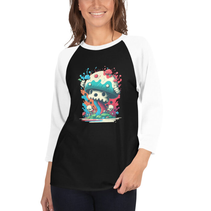 Revenge Apparel 3/4 sleeve raglan shirt