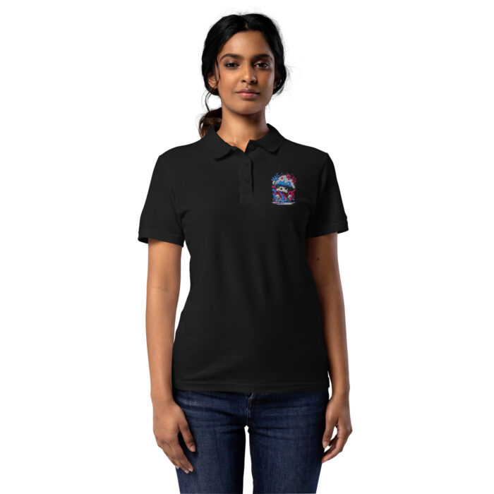 Revenge Apparel Women’s pique polo shirt